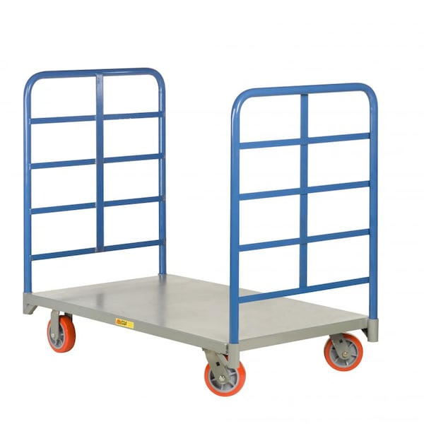 Double End Rack Platform Truck, 3600 lbs Capacity, 30" x 60" Deck